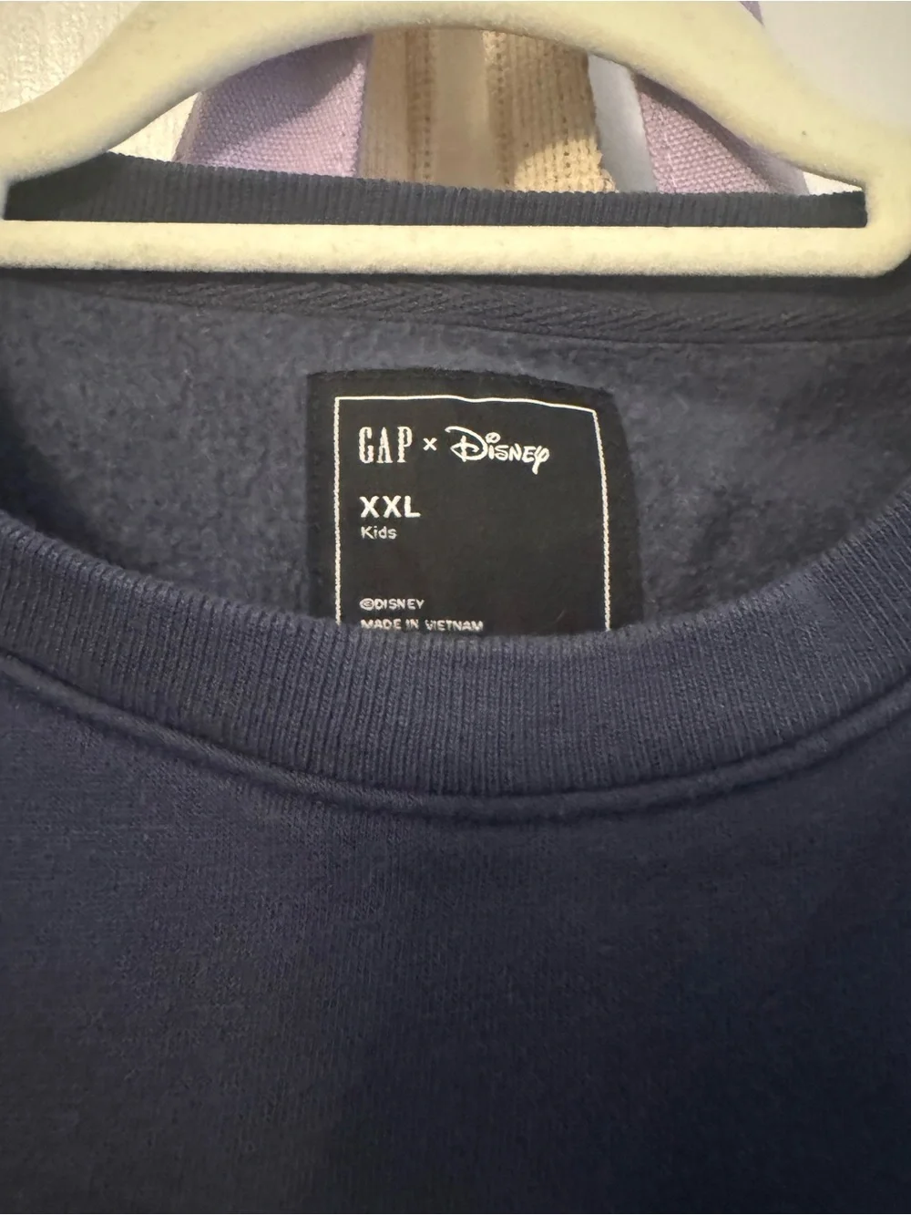GAP Navy Sweatshirt with Minnie Mouse Graphic